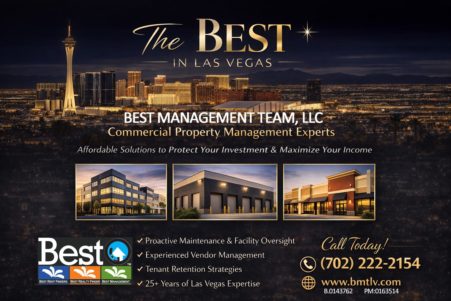 Commercial & Facility Management - Las Vegas